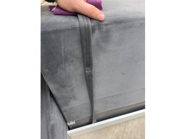 40/004 Уценка! Норд двухместный диван Велюр Монолит серый