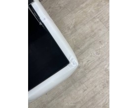 40/007 пуф ЭКО белая кожа