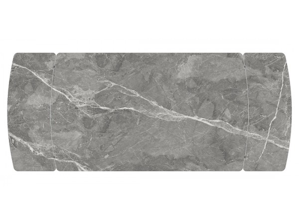 Стол Бастет MC138(198)F Серый Мрамор матовый