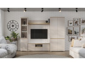 Гостиная "ГРЕТТА" композиция №10 Кашемир-Дуб Экспресив песочный