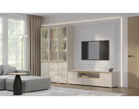 Гостиная "ГРЕТТА" композиция №11 Кашемир-Дуб Экспресив песочный