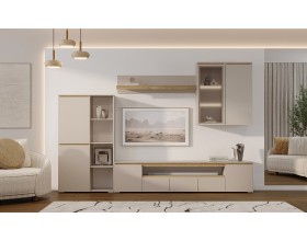 Гостиная "ГРЕТТА" композиция №12 Кашемир-Дуб Экспресив песочный