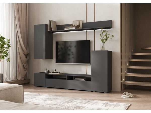 Гостиная Верона Графит, Графит