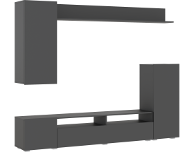 Гостиная Верона Графит, Графит