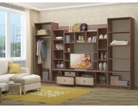 Гостиная Венеция Ясень шимо светлый, Ясень шимо темный