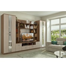 Гостиная Венеция Ясень шимо светлый, Ясень шимо темный