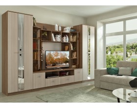 Гостиная Венеция Ясень шимо светлый, Ясень шимо темный