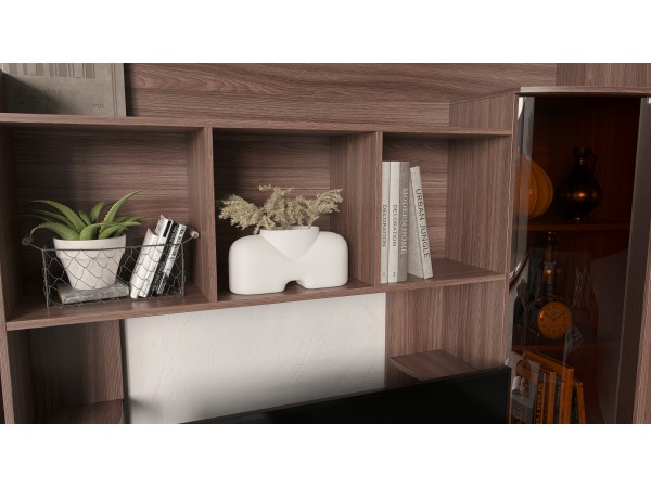 Гостиная Венеция Ясень шимо светлый, Ясень шимо темный