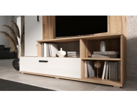 Гостиная Мини Белый Глянец, Дуб Крафт