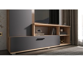 Гостиная Мини Графит, Дуб Крафт