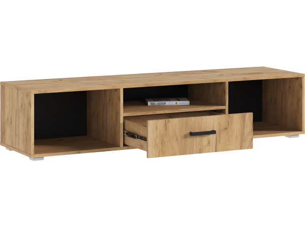 Нэнси NEW Тумба ТВ 1600 Дуб Крафт, Дуб Крафт