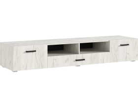 Нэнси NEW Тумба ТВ 2000 Дуб Крафт Белый, Дуб Крафт Белый