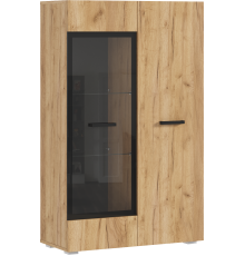 Нэнси NEW Шкаф-витрина Дуб Крафт