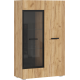 Нэнси NEW Шкаф-витрина Дуб Крафт