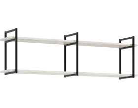 Нэнси NEW Гостиная Дуб Крафт Белый с тумбой 1600