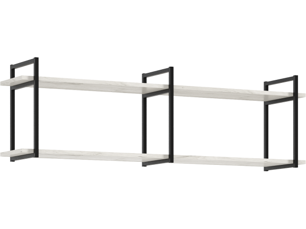 Нэнси NEW Гостиная Дуб Крафт Белый с тумбой 1600