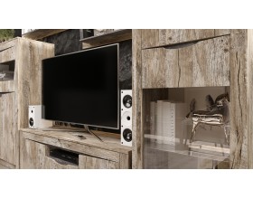 Ривьера Гостиная Дуб Юкон, Бетон темный