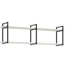 Нэнси LOFT Полка 1300 Дуб Крафт Белый