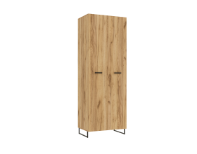 Нэнси LOFT Шкаф 2-створчатый 800 Дуб Крафт, Дуб Крафт