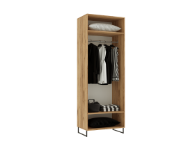 Нэнси LOFT Шкаф 2-створчатый 800 Дуб Крафт, Дуб Крафт