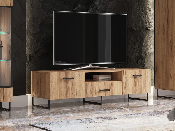 Нэнси LOFT Тумба ТВ 1600 Дуб Крафт, Дуб Крафт