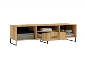 Нэнси LOFT Тумба ТВ 1600 Дуб Крафт, Дуб Крафт