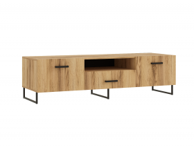 Нэнси LOFT Тумба ТВ 1600 Дуб Крафт, Дуб Крафт