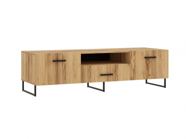 Нэнси LOFT Тумба ТВ 1600 Дуб Крафт, Дуб Крафт