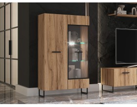 Нэнси LOFT Шкаф-витрина Дуб Крафт