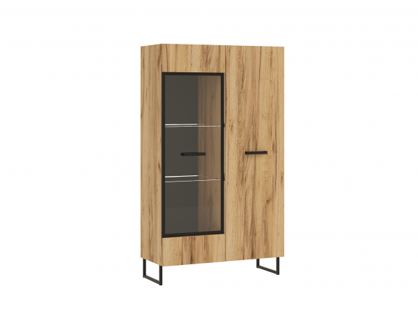 Нэнси LOFT Шкаф-витрина Дуб Крафт