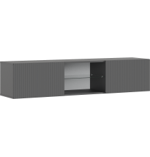 Оскар Тумба ТВ подвесная Графит Софт NEW, Графит