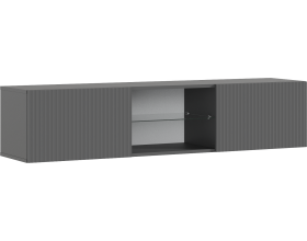 Оскар Тумба ТВ подвесная Графит Софт NEW, Графит