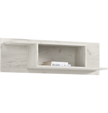 Оскар Полка навесная Дуб Крафт Белый