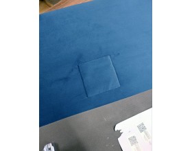 Уценка. Босс диван Велюр Монолит синий