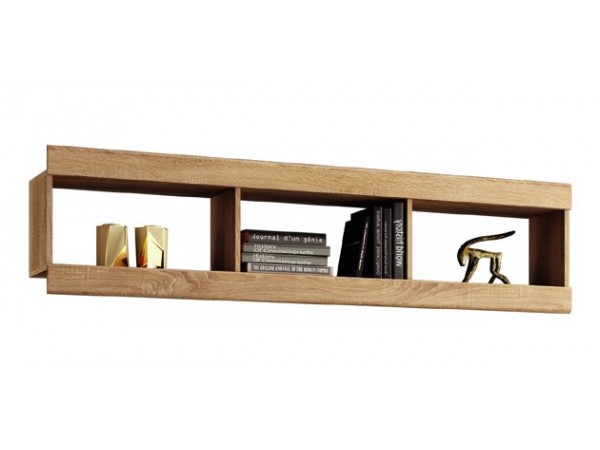 Гостиная Терра Вариант №3 Белый глянец холодный/Дуб Сонома, Дуб Сонома