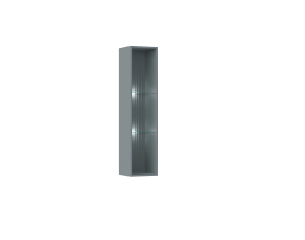 Оливия Шкаф навесной открытый Шарли бриз, Сумеречный голубой