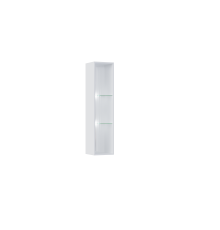 Оливия Шкаф навесной открытый Шарли Белый, Белый