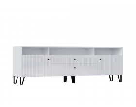 Оливия Тумба ТВ Шарли Белый, Белый