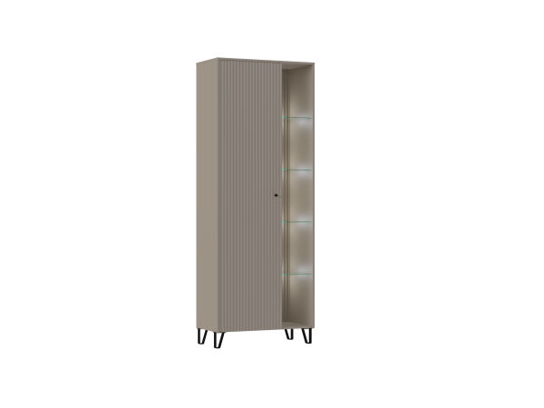 Оливия Шкаф Шарли Мокко, Глиняный серый