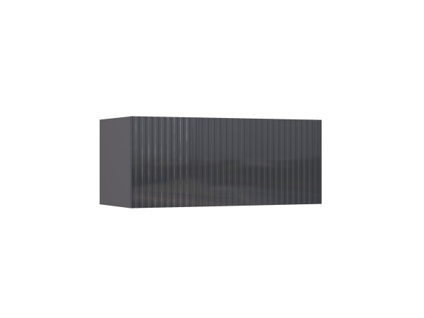 Оливия Тумба навесная №1 Графит Глянец, Графит