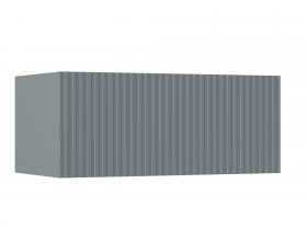 Оливия Тумба навесная №1 Шарли бриз, Сумеречный голубой