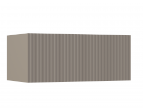 Оливия Тумба навесная №1 Шарли Мокко, Глиняный серый