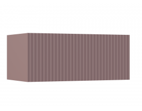 Оливия Тумба навесная №1 Шарли Пинк, Розовый антик