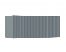 Оливия Тумба навесная №2 Шарли бриз, Сумеречный голубой