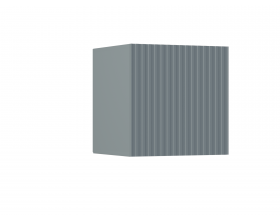 Оливия Шкаф навесной малый Шарли Бриз, Сумеречный голубой