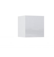 Оливия Шкаф навесной малый Шарли Белый, Белый