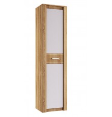 Терра Пенал Белый глянец/Дуб сонома, Дуб сонома