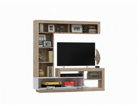 Ангара Центральная секция Белый глянец, Сонома