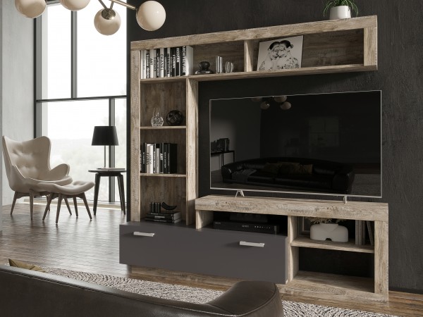 Ангара Центральная секция Графит, Дуб юкон