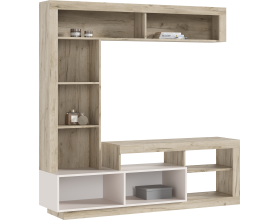 Ангара Центральная секция Кашемир, Дуб Крафт Серый